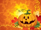 Abstract Halloween Pumpkin
