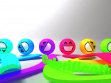Colorful Smiley Faces