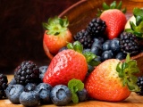 Fruit Blackberry Strawberry Blueberry
