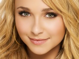 Hayden Panettiere Blonde Face Makeup Eyes Close Up