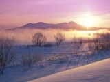 Japan Hokkaido Beauty Sunrise Nature Landscapes