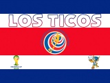Los Ticos Costa Rica Football Crest