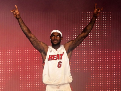 Miami Heat Nba American Basketball Functional Small Forward Lebron James All Star