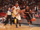 Nba American Basketball Miami Heat Dwyane Wade La Lakers Kobe Bryant