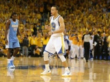 Stephen Curry Celebrates Victory