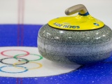 Stone For Curling At The Olympics In Sochi