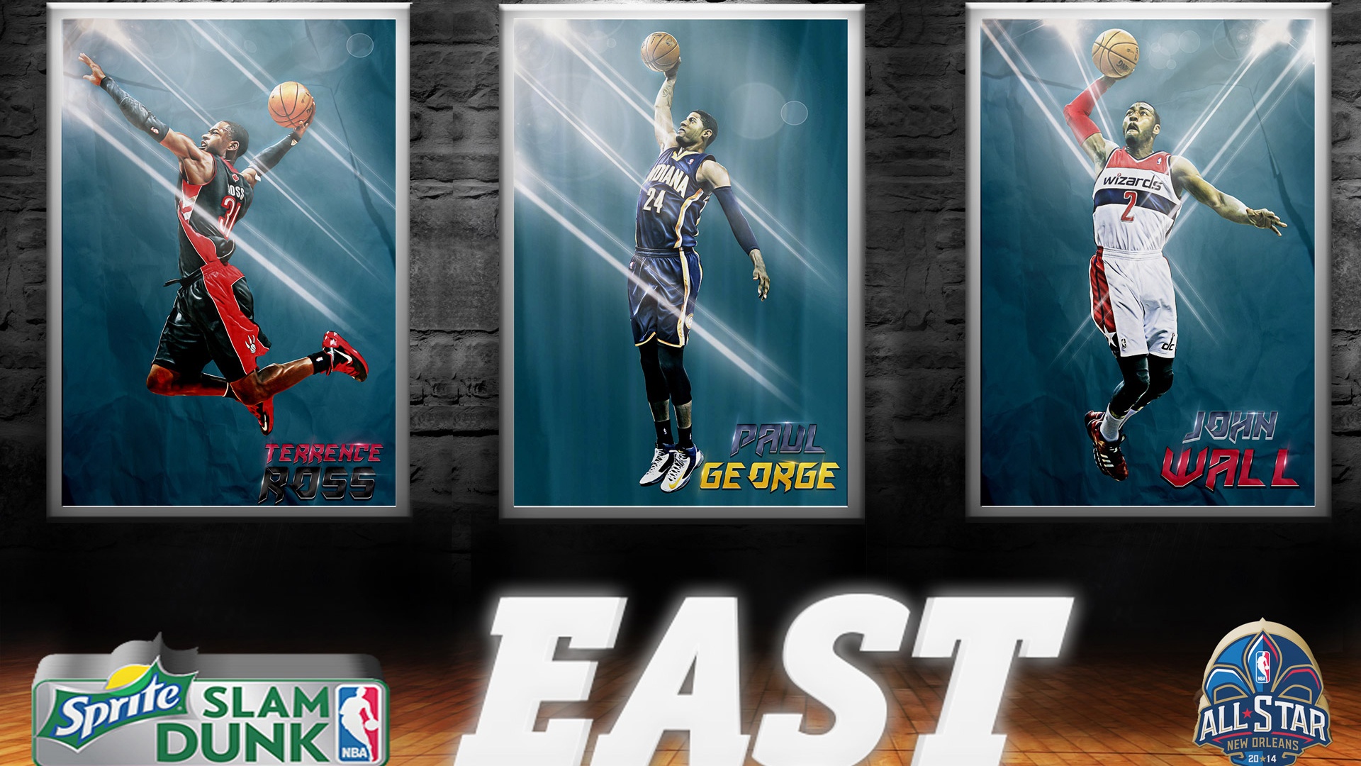 2014 NBA All Star Slam Dunk East