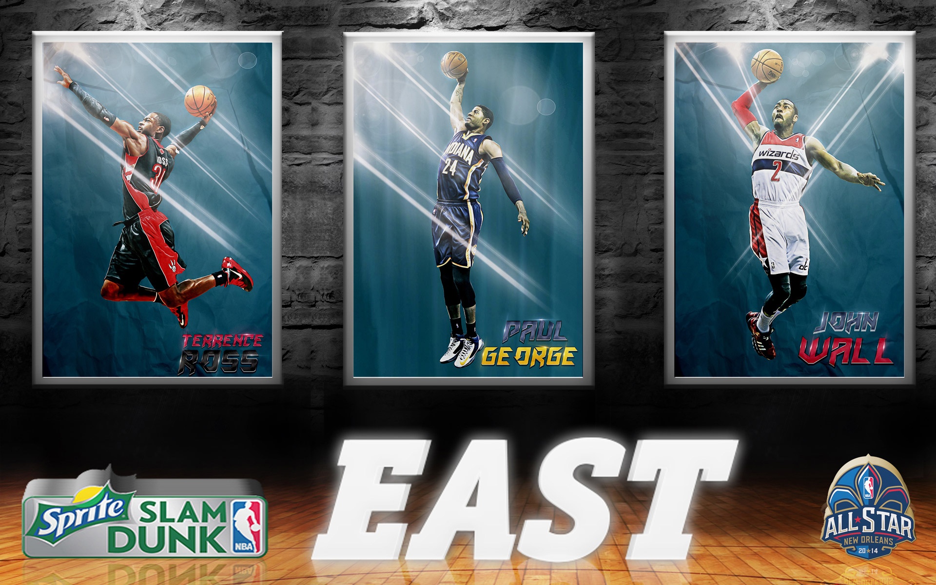2014 NBA All Star Slam Dunk East