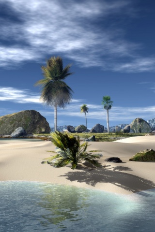 3D Beach