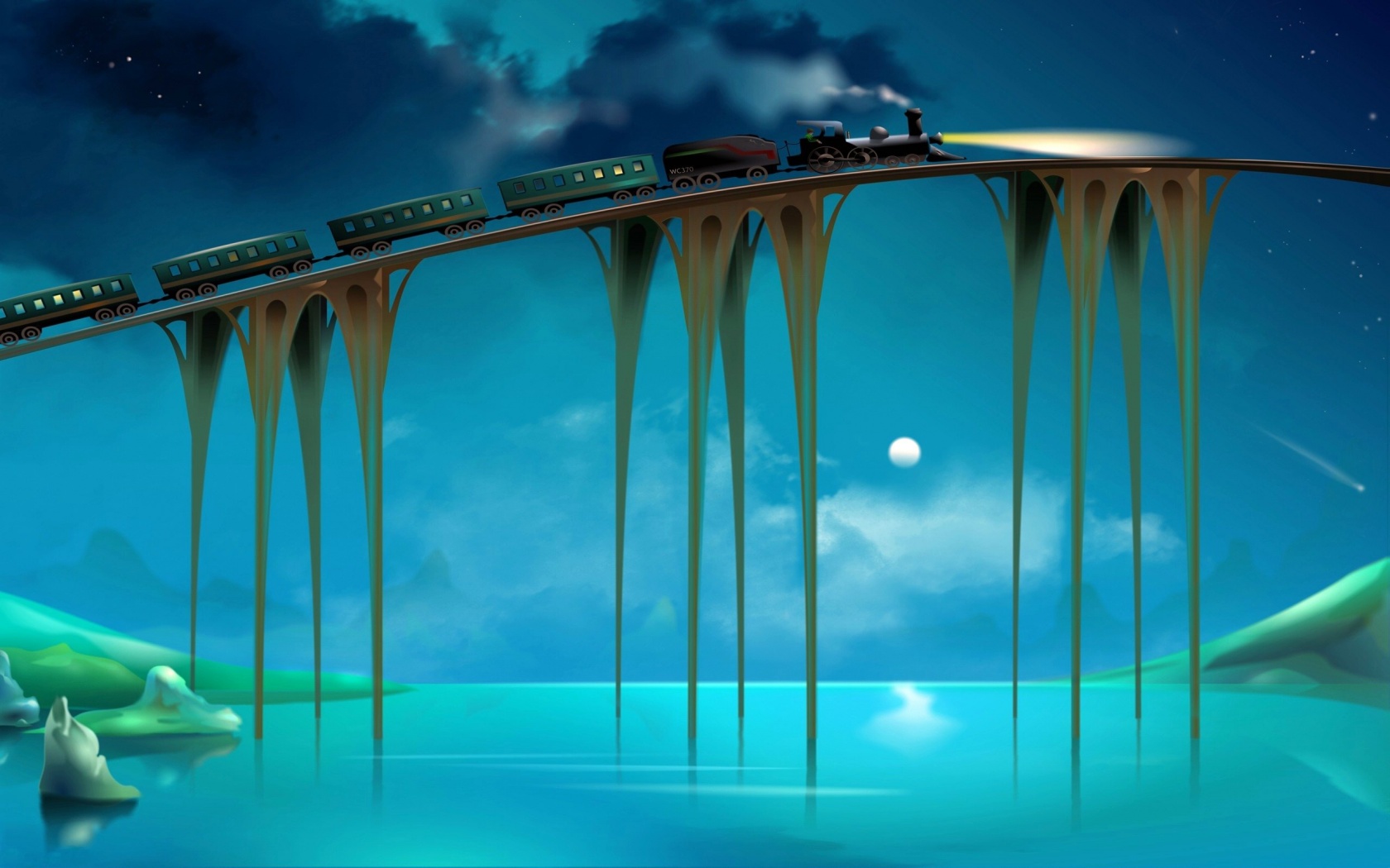 3D Bridge Train
