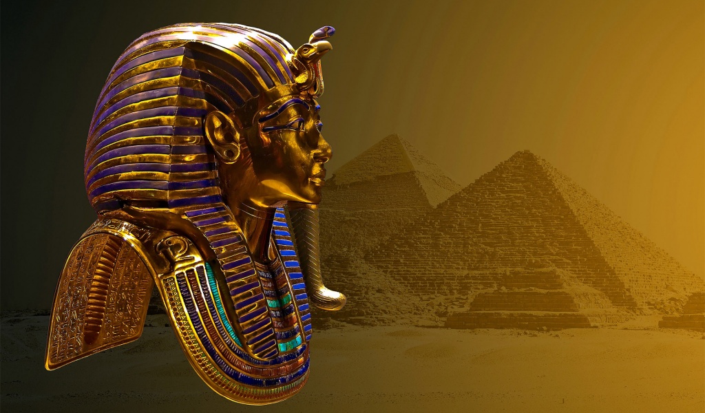 3D Tutankhamun Mask