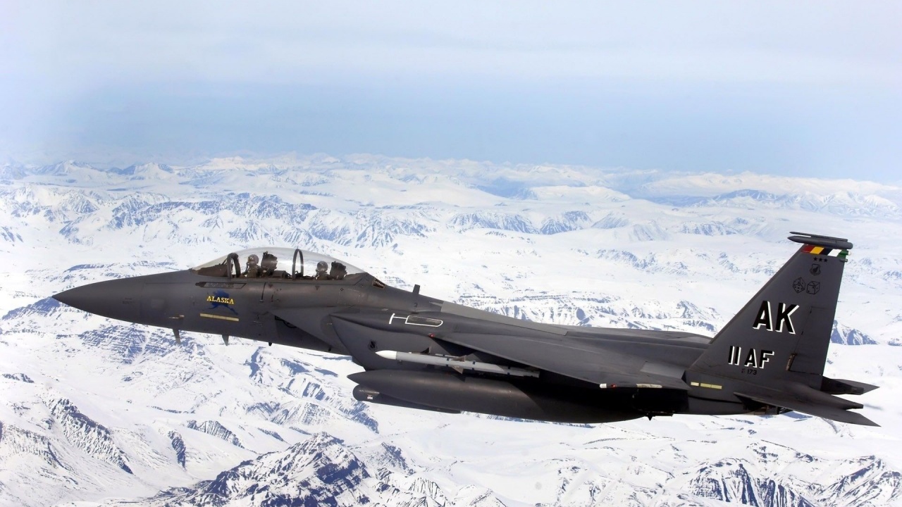 Alaska Mcdonnell Douglas F 15e Strike Eagle Usaf