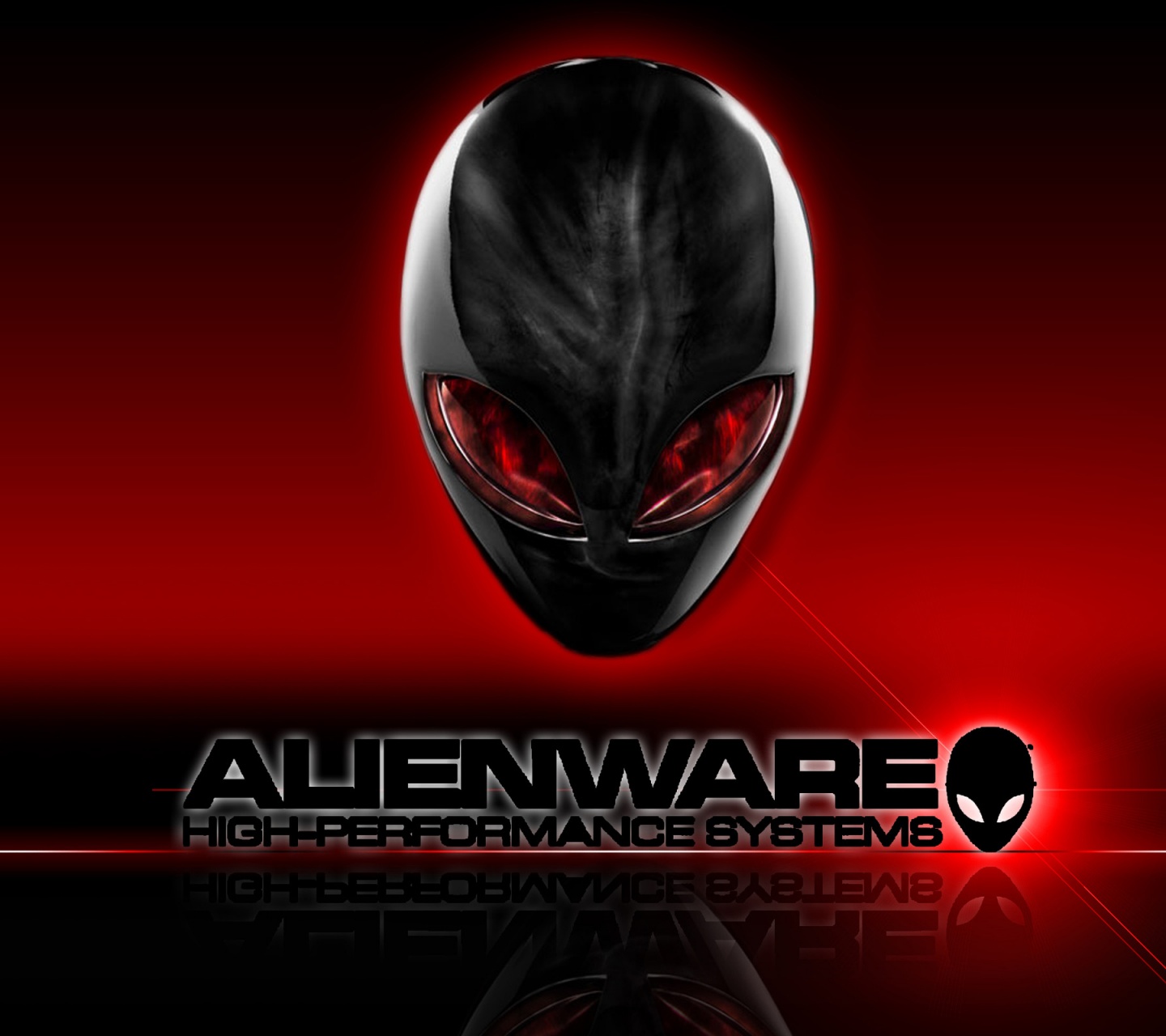 Alienware Computer Red And Black