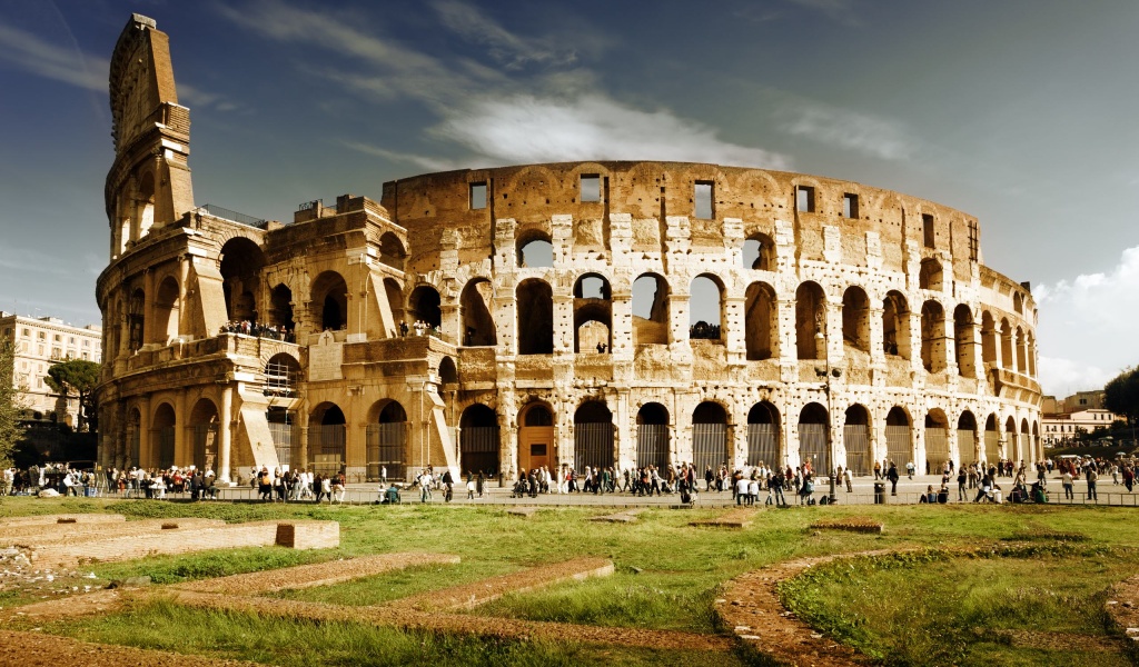 Amphitheater Colosseum Rome Italy