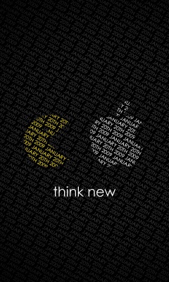 Apple Think Different Think New Background Computer