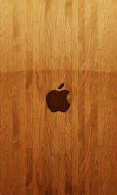 Apple Think Different Wood Background Computer