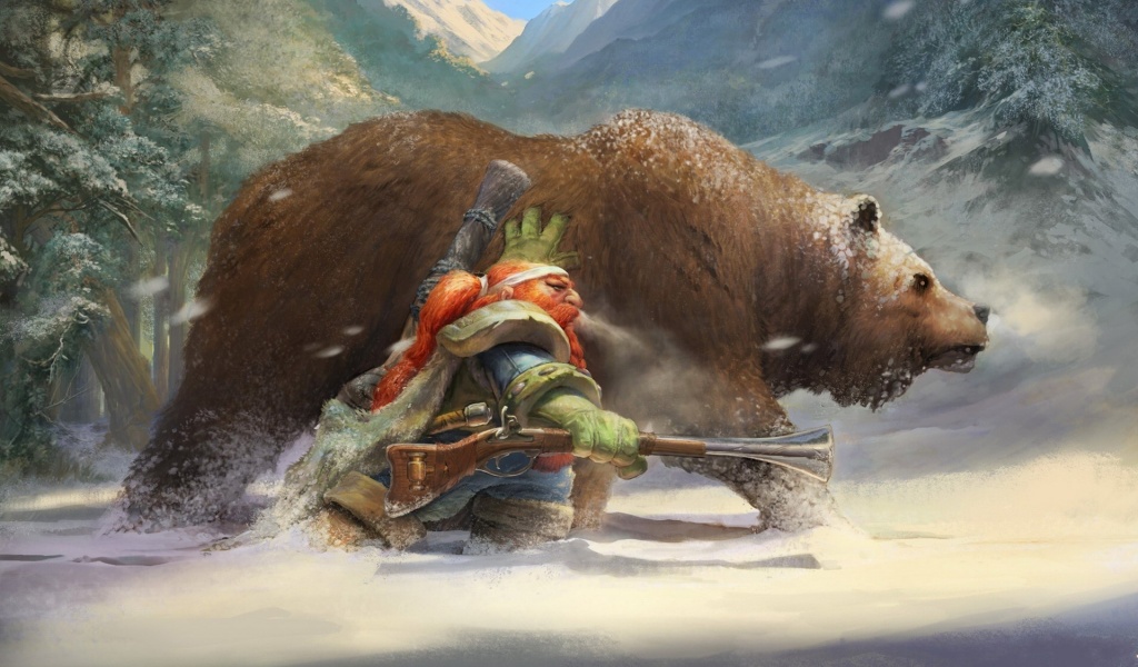 Art Dwarf Bear
