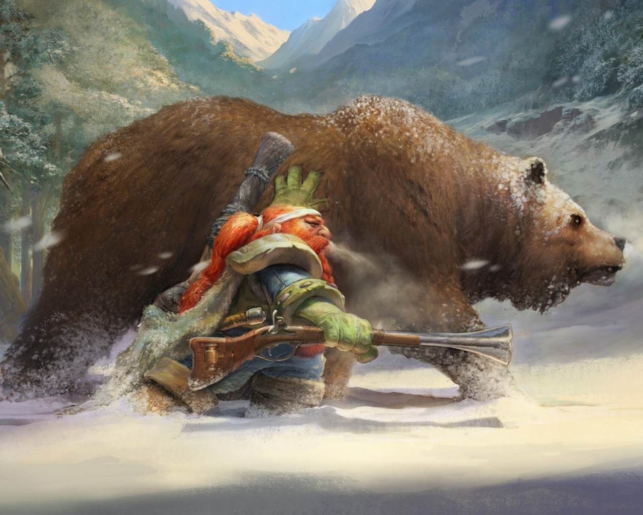 Art Dwarf Bear