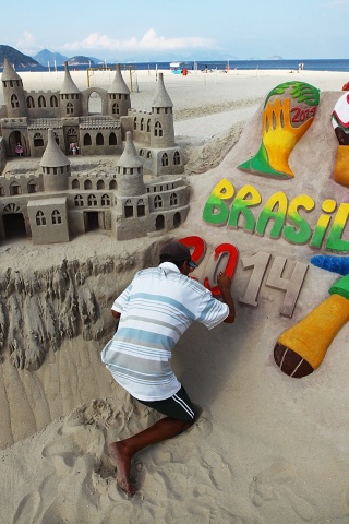 Art Sand Castles - WC Brazil 2014