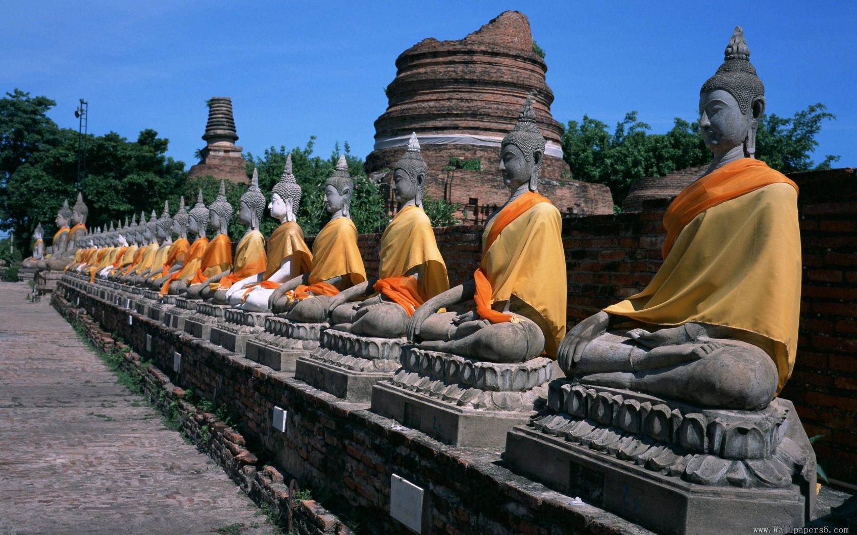 Asian Buddha Buildings