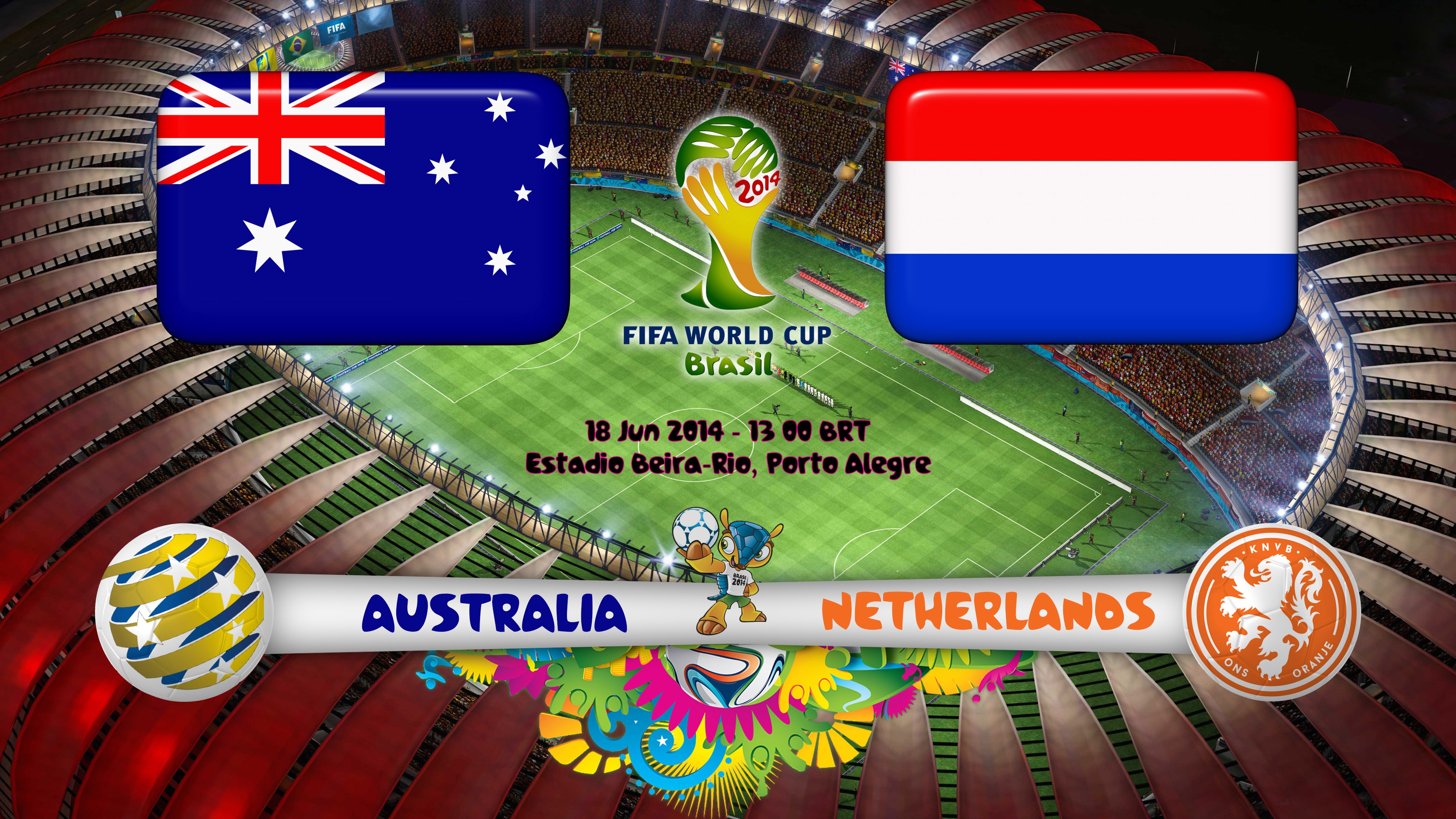 Australia Vs Netherlands Group B