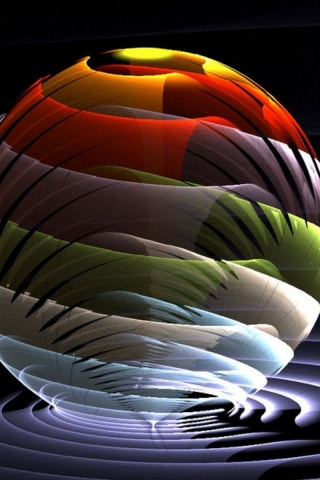 Balloon Colorful Stripes
