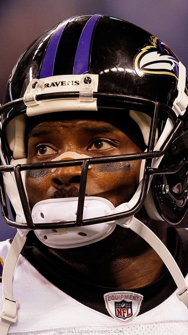 Baltimore Ravens American Football Team Derrick Mason