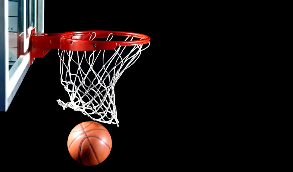 Basketball Hoop And Ball