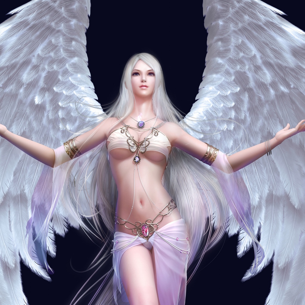 Blonde Wings Fantasy Forsaken World