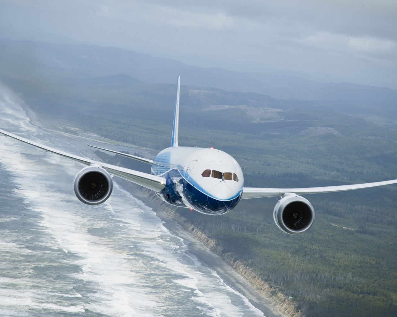 Boeing 787 Dreamliner Flying