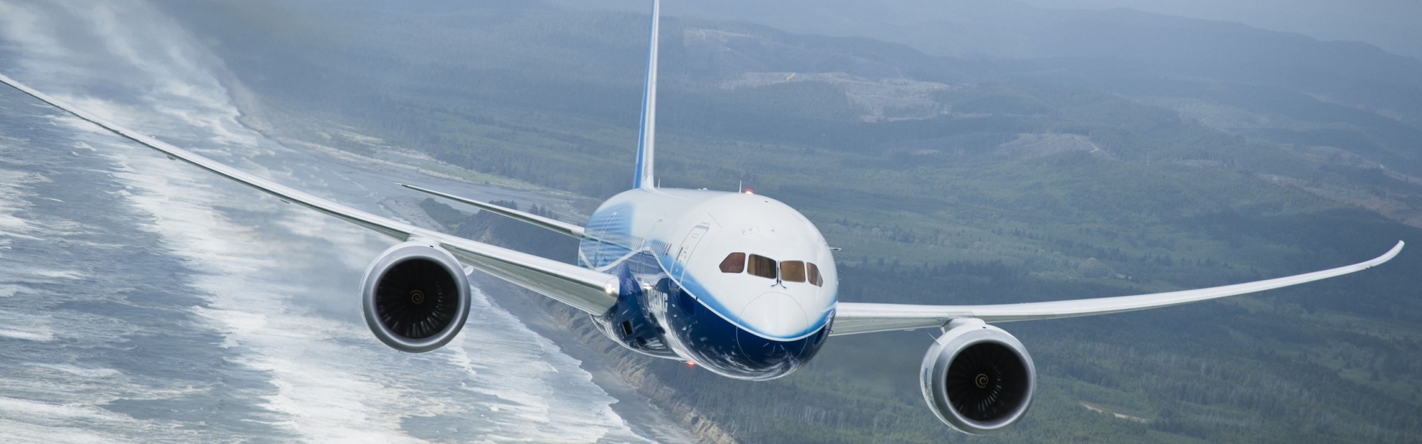 Boeing 787 Dreamliner Flying