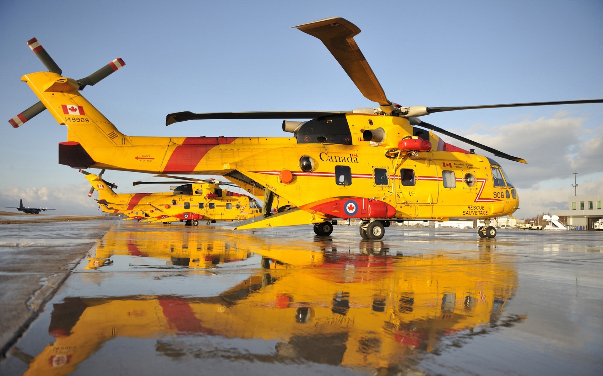 Canada Rescue Helicopter