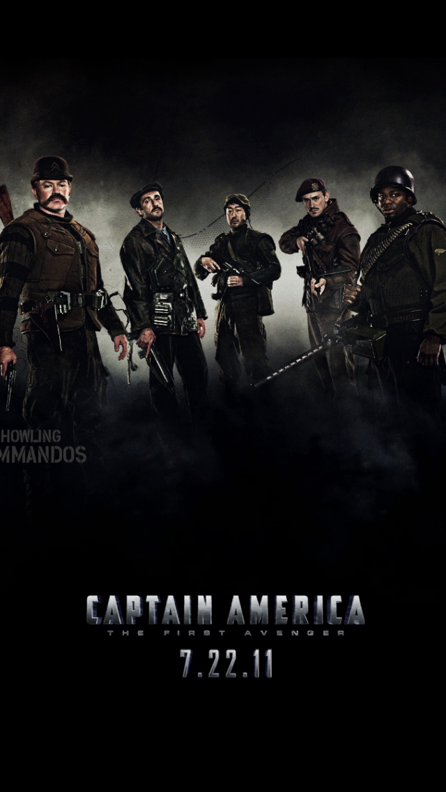 Captain America Movie Wallpaper Commandos