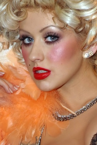 Christina Aguilera Look Cosmetics Arm Chair Dress