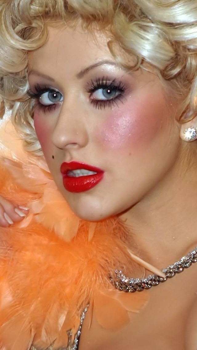 Christina Aguilera Look Cosmetics Arm Chair Dress