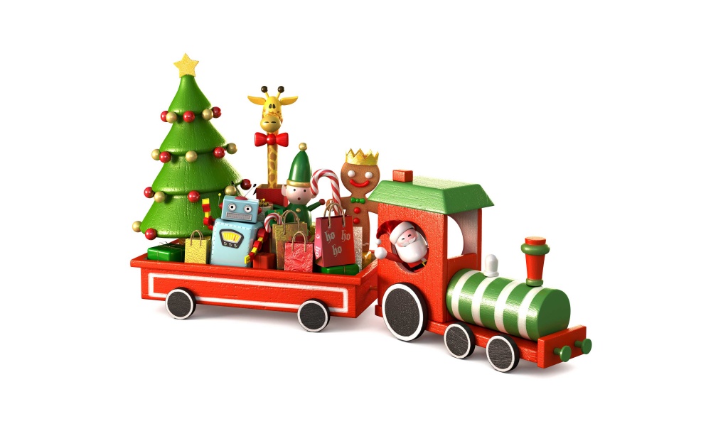 Christmas Train Toy