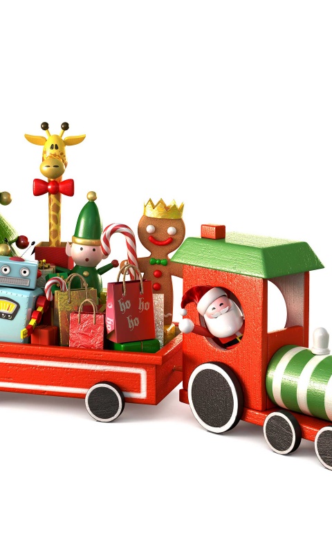 Christmas Train Toy