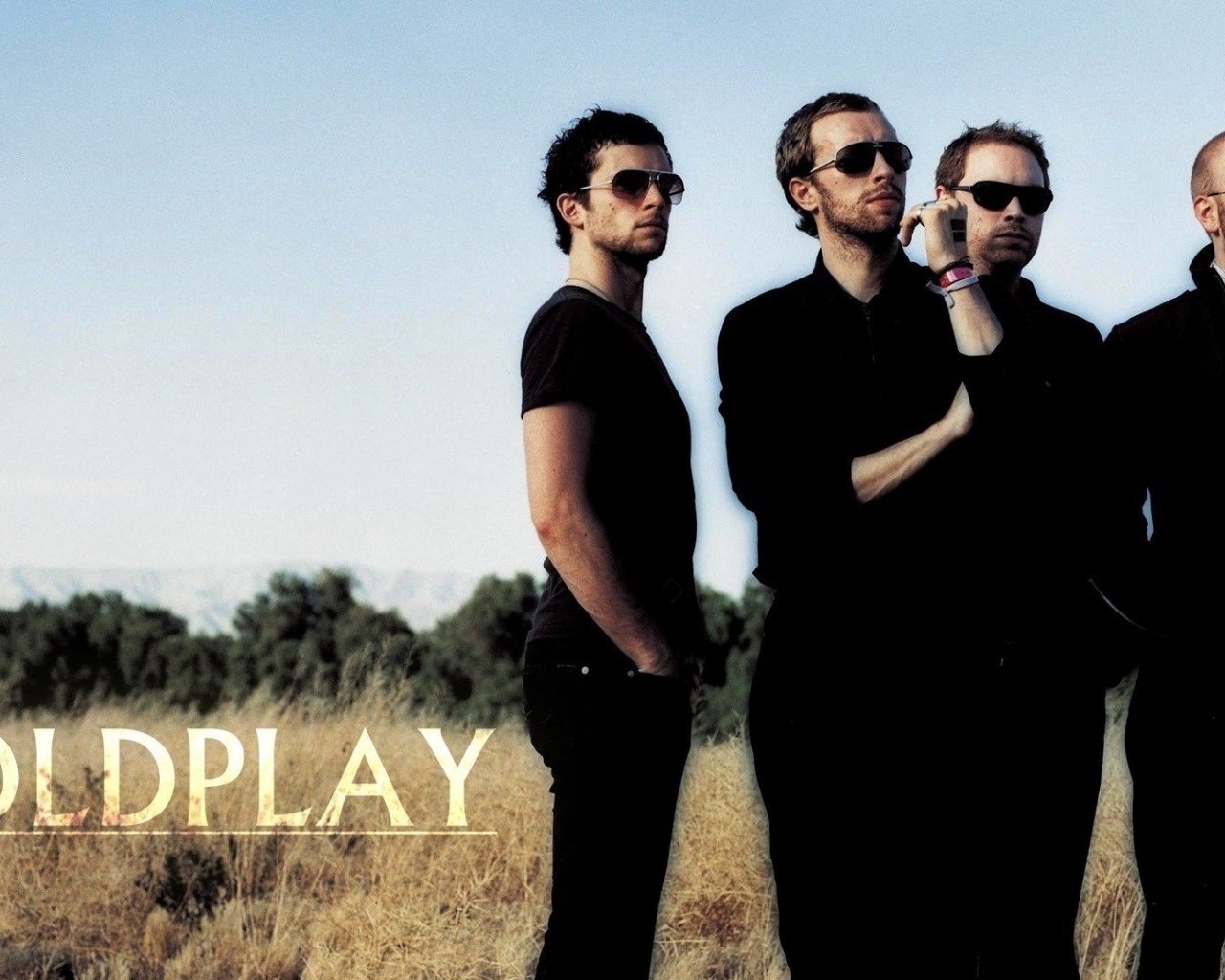 Coldplay Field Glasses Sky Grass
