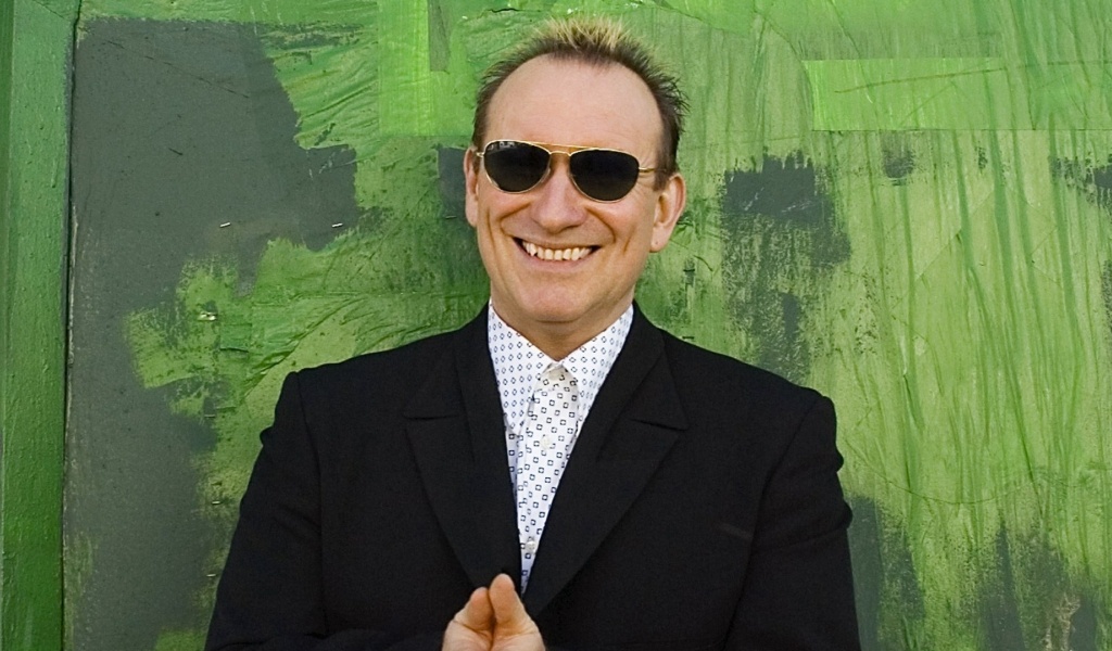 Colin Hay Smile Suit Glasses Wall