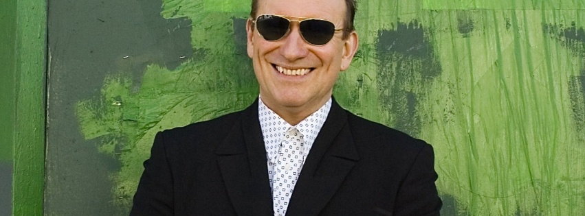 Colin Hay Smile Suit Glasses Wall