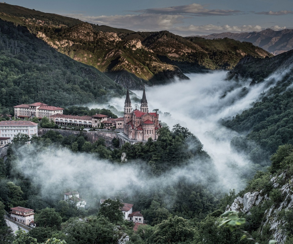 Covadonga Monastery - Asturias Spain