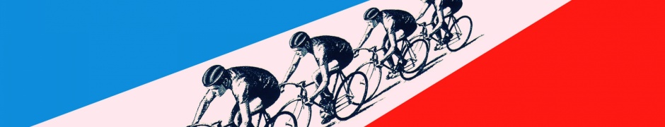 Cyclists Racing