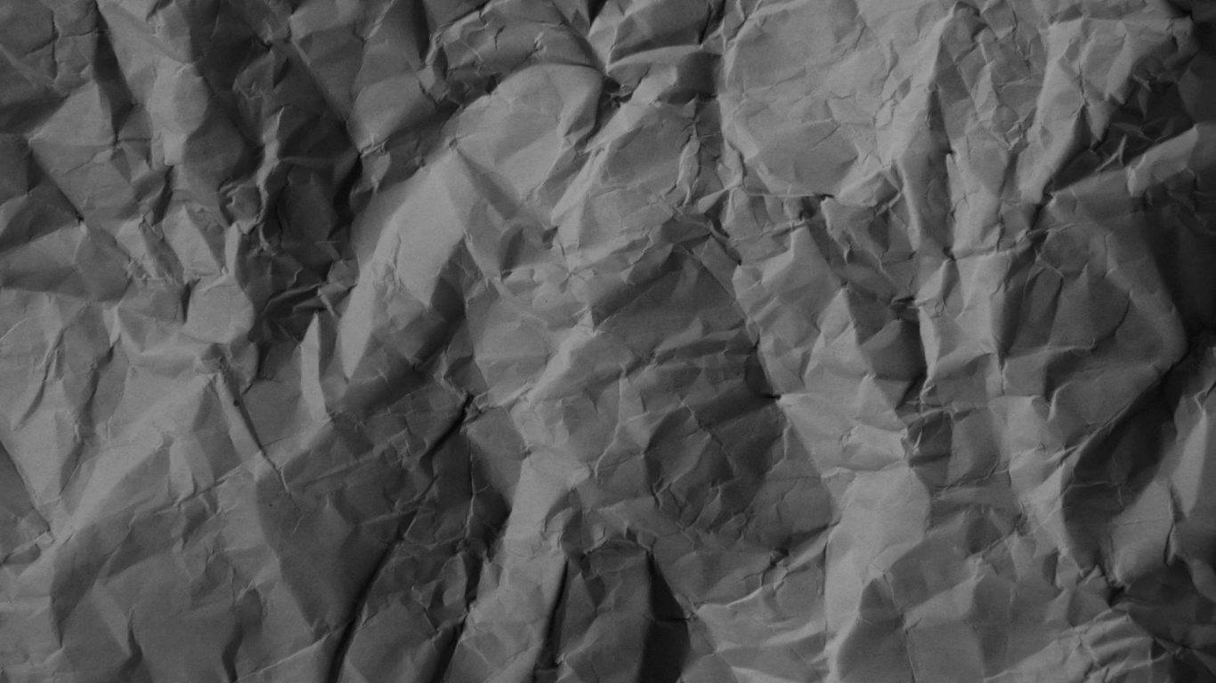 Dark Crumpled Paper Texture
