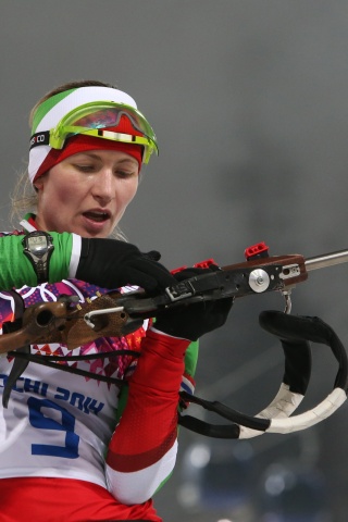 Darya Domracheva - Biathlete Sochi