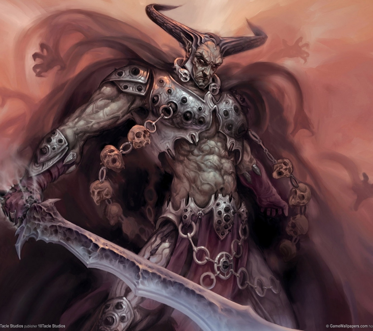 Devil Monster Horns Sword Souls