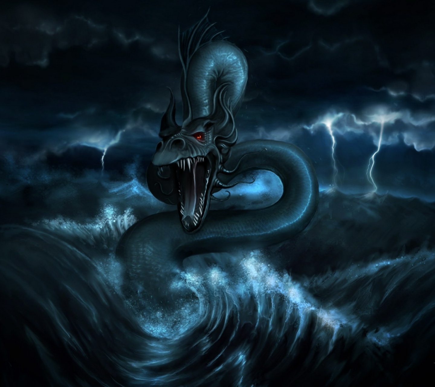 Dragon Monster Water Storm