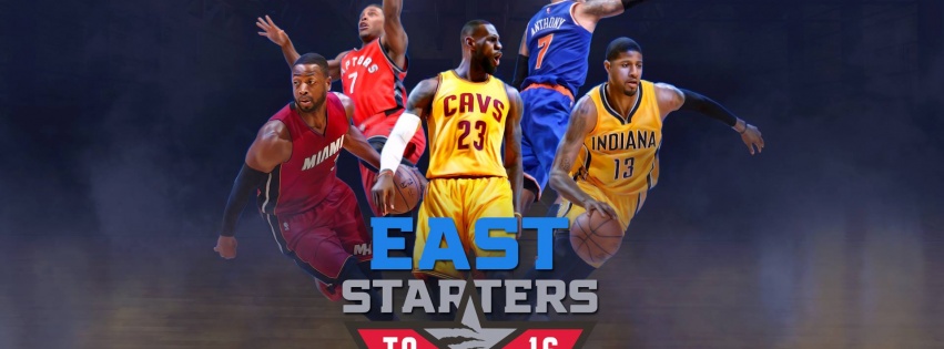 East 2016 NBA All Star Starters