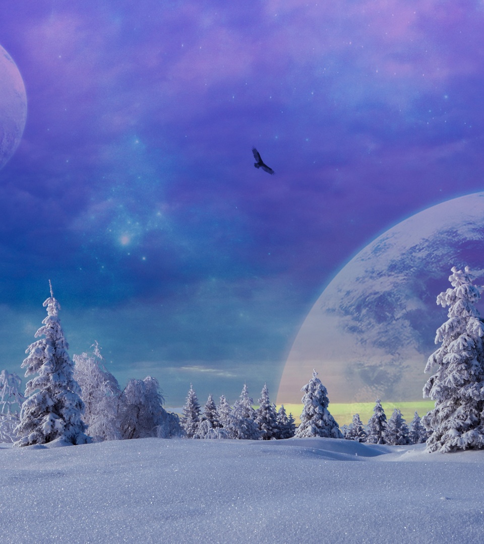 Fantasy Winter Scenery