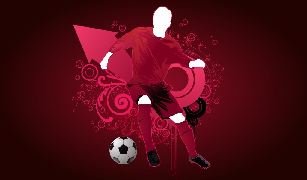 Football Player Vector Design