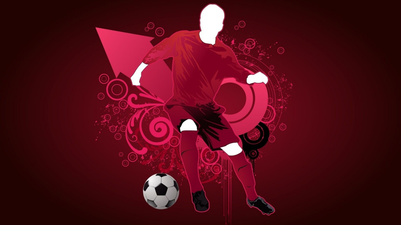 Football Player Vector Design